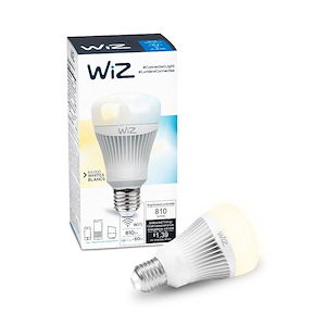 WiZ - 5.75 Inch 11.5W A19 LED Wi-Fi Connected Smart LED Light Bulb
