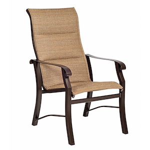 Cortland - 41 Inch Padded Sling High-Back Dining Armchair