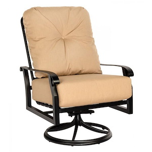 Cortland - 40.5 Inch Cushion Big Man's Swivel Rocking Lounge Chair - 1083418