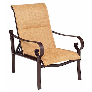 Belden - 50.5 Inch Padded Sling Adjustable Lounge Chair - 1083426