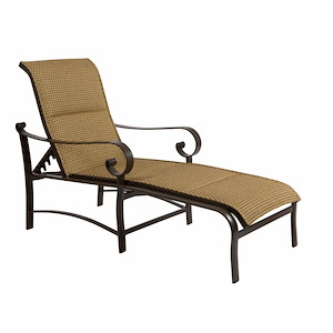 Belden - 75 Inch Padded Sling Adjustable Chaise Lounge - 1083427
