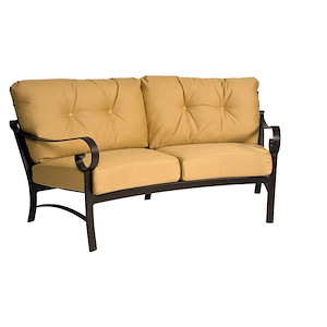 Belden - 75.75 Inch Cushion Crescent Love Seat