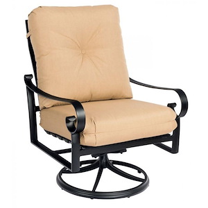 Belden - 39.25 Inch Cushion Big Man's Swivel Rocking Lounge Chair - 1083431
