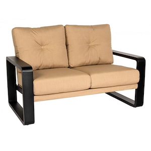 Vale - 58.5 Inch Love Seat with Upholstered Back