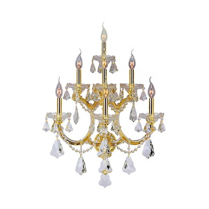 Maria Theresa - Seven Light 3-Tier Extra Large Wall Sconce
