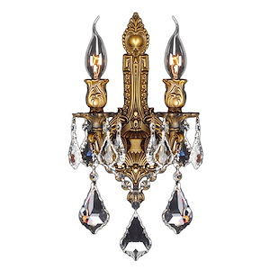 Versailles - 12 Inch Two Light Medium Wall Sconce