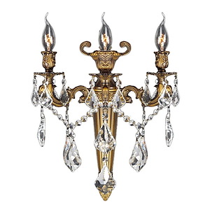 Versailles - 18 Inch Three Light Large Wall Sconce