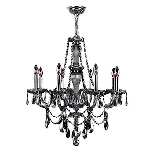 Provence - 30 Inch Eight Light Large Round Chandelier