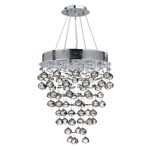 Icicle - 28 Inch Seven Light Mini Chandelier - 471989