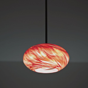 Rose - One Light -15 Inch Globe Pendant
