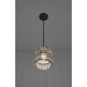 Secola - One Light - 34 Inch Small Pendant