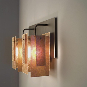 Spider Mica - Three Light Wall Sconce