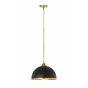 Landry - 1 Light Pendant In Transitional Style-9 Inches Tall and 14 Inches Wide - 1222229