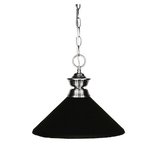Shark - 1 Light Pendant in Classical Style - 14 Inches Wide by 10 Inches High