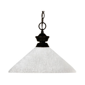 Challenger - 1 Light Pendant in Classical Style - 14 Inches Wide by 11 Inches High