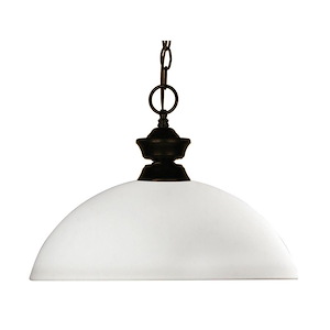 Chance - 1 Light Pendant in Classical Style - 14 Inches Wide by 11 Inches High