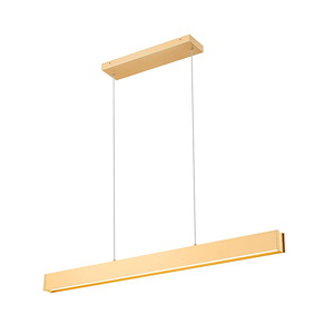 Hudson - 40W 1 LED Linear Chandelier-3 Inch Tall and 45 Inch Length - 1397000
