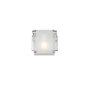 Zephyr - 1 Light Wall Sconce in Fusion Style - 7.66 Inches Wide by 7 Inches High - 382557