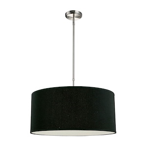 Albion - 3 Light Pendant in Metropolitan Style - 24 Inches Wide by 11.5 Inches High - 341721
