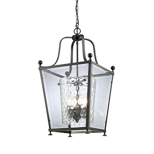 Ashbury - 3 Light Pendant in Seaside Style - 10.88 Inches Wide by 23 Inches High