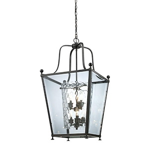Ashbury - 6 Light Pendant in Seaside Style - 18.5 Inches Wide by 35 Inches High