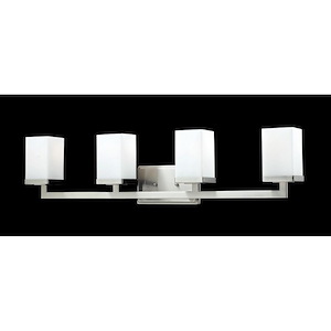 Tidal - 4 Light Bath Vanity in Fusion Style - 33.25 Inches Wide by 8 Inches High