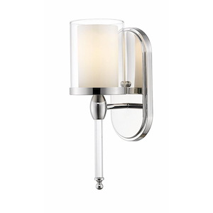 Argenta - 1 Light Wall Sconce in Seaside Style - 4.75 Inches Wide by 14 Inches High