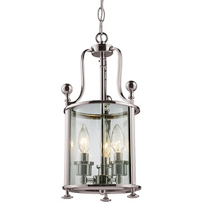 Wyndham - 3 Light Pendant in Gothic Style - 8.5 Inches Wide by 17.75 Inches High - 402182