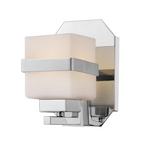 Ascend - 8W 1 LED Wall Sconce in Fusion Style - 4.8 Inches Wide by 7.1 Inches High - 1222304