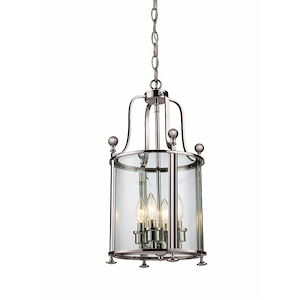 Wyndham - 4 Light Pendant-21.625 Inches Tall and 11.5 Inches Wide
