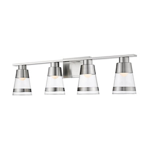 Ethos - 32W 4 LED Bath Vanity in Contemporary Style - 32 Inches Wide by 8.3 Inches High - 689018