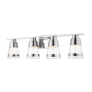 Ethos - 32W 4 LED Bath Vanity in Contemporary Style - 32 Inches Wide by 8.3 Inches High