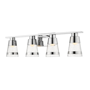 Ethos - 32W 4 LED Bath Vanity in Contemporary Style - 32 Inches Wide by 8.3 Inches High - 689003