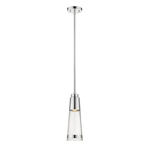 Ethos - 10W 1 LED Pendant in Contemporary Style - 4.6 Inches Wide by 14.7 Inches High - 688997