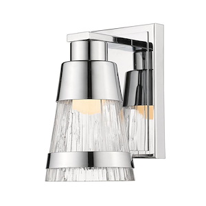 Ethos - 8W 1 LED Wall Sconce in Contemporary Style - 4.7 Inches Wide by 8.3 Inches High - 688995