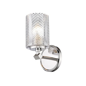 Dover Street - 1 Light Wall Sconce in Restoration Style - 4.75 Inches Wide by 9.5 Inches High