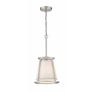 Lenyx - 1 Light Mini Pendant in Urban Style - 10 Inches Wide by 20 Inches High