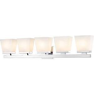 Astor - 5 Light Bath Vanity In Modern Style-7.75 Inches Tall and 36 Inches Wide