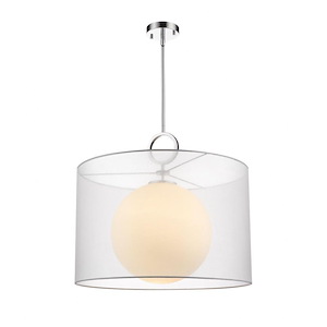 Arosia - 1 Light Pendant in Modern Style - 24 Inches Wide by 22.75 Inches High