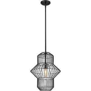 Orsay - 1 Light Pendant In Transitional Style-19.75 Inches Tall and 15 Inches Wide