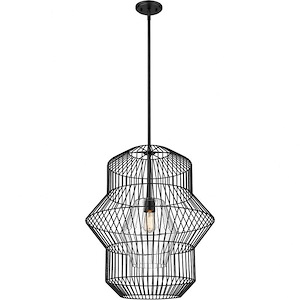 Orsay - 1 Light Pendant In Transitional Style-29 Inches Tall and 24 Inches Wide - 1097009