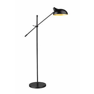 Bellamy - 1 Light Floor Lamp In Mid-Century Modern Style-52 Inches Tall and 12.75 Inches Wide