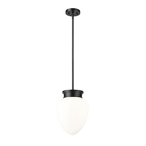 Gideon - 1 Light Pendant In Industrial Style-14.5 Inches Tall and 10 Inches Wide