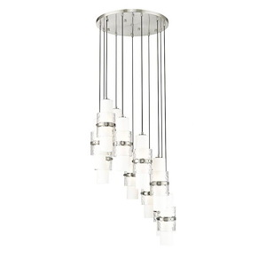 Cayden - 11 Light Chandelier In Modern Style-16.75 Inches Tall and 24 Inches Wide - 1325371