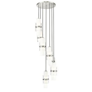 Cayden - 7 Light Chandelier In Modern Style-16.75 Inches Tall and 18 Inches Wide - 1325378