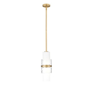 Cayden - 1 Light Pendant In Modern Style-16.75 Inches Tall and 6.5 Inches Wide - 1325379