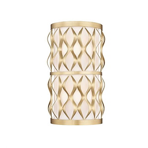 Harden - 2 Light Wall Sconce In Modern Style-14.75 Inches Tall and 8 Inches Wide - 1325385