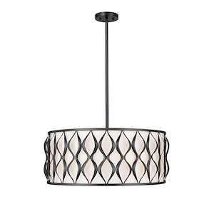 Harden - 8 Light Pendant In Modern Style-11.75 Inches Tall and 26.25 Inches Wide - 1325393