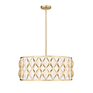 Harden - 8 Light Pendant In Modern Style-11.75 Inches Tall and 26.25 Inches Wide