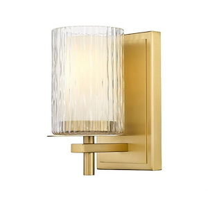 Grayson - 1 Light Wall Sconce In Industrial Style-8.25 Inches Tall and 4.75 Inches Wide - 1325395